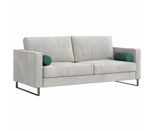 Padjad 2 Pcs Tume Rohelise Ø 15 X 40 Cm Kangas