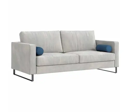 Padjad 2 Pcs Sinine Ø 15 X 40 Cm Kangas