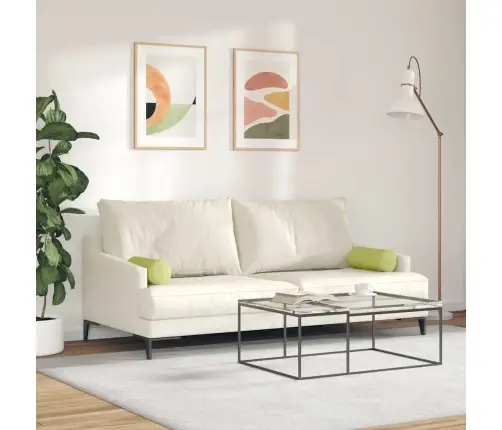 Padjad 2 Pcs Hele Roheline Ø 15 X 40 Cm Kangas