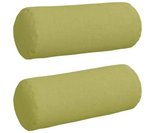 Padjad 2 Pcs Hele Roheline Ø 15 X 40 Cm Kangas