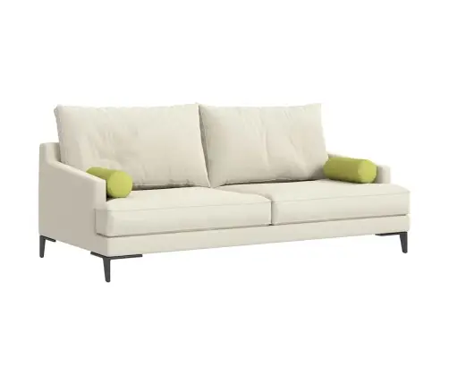 Padjad 2 Pcs Hele Roheline Ø 15 X 40 Cm Kangas