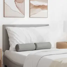 Spilveni 2 Pcs Mākoņu Pelēka Ø 15 X 40 Cm Audums Vidaxl