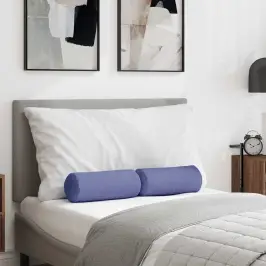 Spilveni 2 Pcs Džinsu Zils Ø 15 X 40 Cm Audums Vidaxl