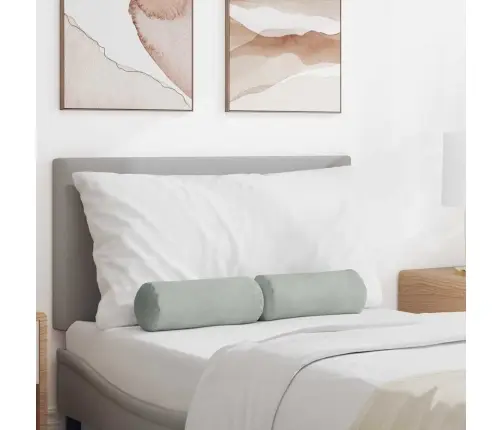 Padjad 2 Pcs Helehall Ø 15 X 40 Cm Korter Kangas