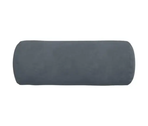 Spilveni 2 Pcs Tumši Pelēks Ø 15 X 40 Cm Korduroja Audums Vidaxl