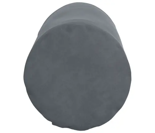 Spilveni 2 Pcs Tumši Pelēks Ø 15 X 40 Cm Korduroja Audums Vidaxl