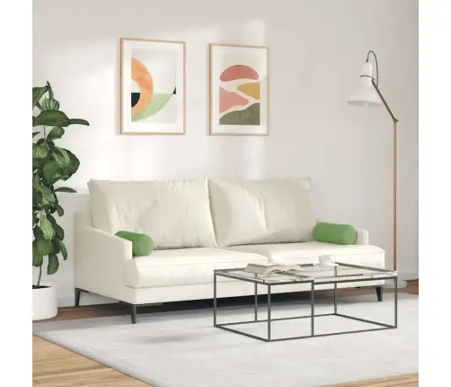 Padjad 2 Pcs Hele Roheline Ø 15 X 40 Cm Korter Kangas