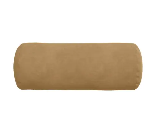 Spilveni 2 Pcs Brūna Ø 15 X 40 Cm Korduroja Audums Vidaxl