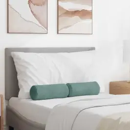 Spilveni 2 Pcs Jūras Zaļa Ø 15 X 40 Cm Korduroja Audums Vidaxl