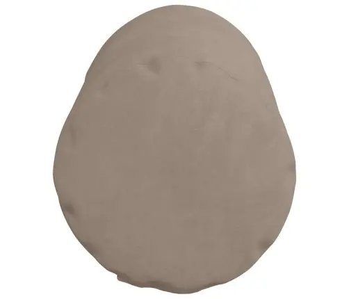 Spilveni 2 Pcs Pelēkbrūna Ø 15 X 40 Cm Mikrofibra Vidaxl