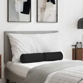 Padjad 2 Pcs Must Ø 15 X 40 Cm Mikrofiber Kangas