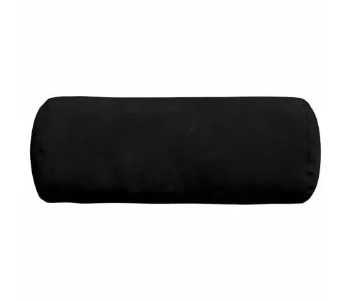 Padjad 2 Pcs Must Ø 15 X 40 Cm Mikrofiber Kangas