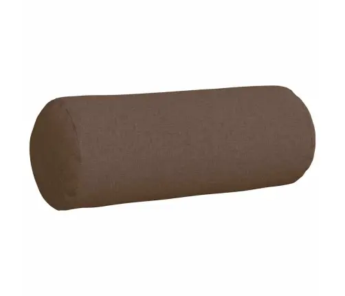 Padjad 2 Pcs Pruun Ø 25 X 70 Cm Kangas