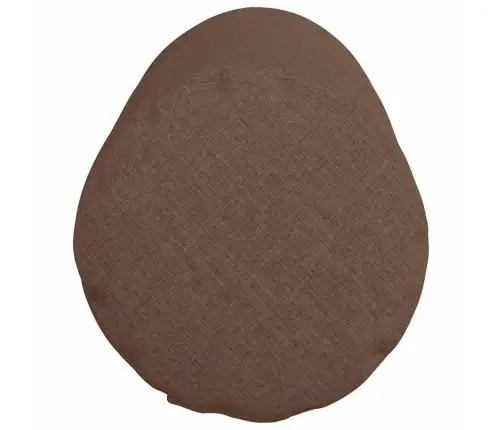 Padjad 2 Pcs Pruun Ø 25 X 70 Cm Kangas