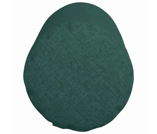 Pagalvės 2 Pcs Tamsiai Žalia Ø 25 X 70 Cm Audinys