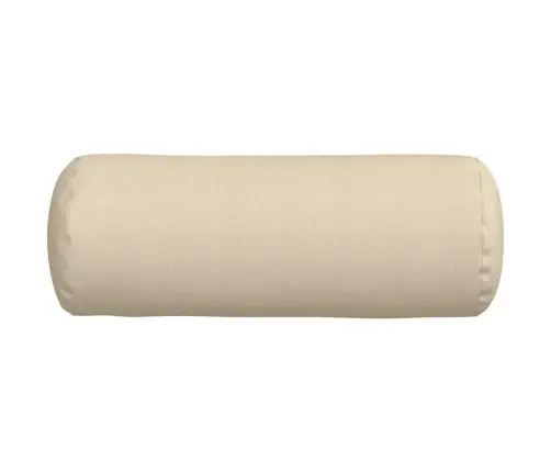 Padjad 2 Pcs Cream Ø 25 X 70 Cm Kangas