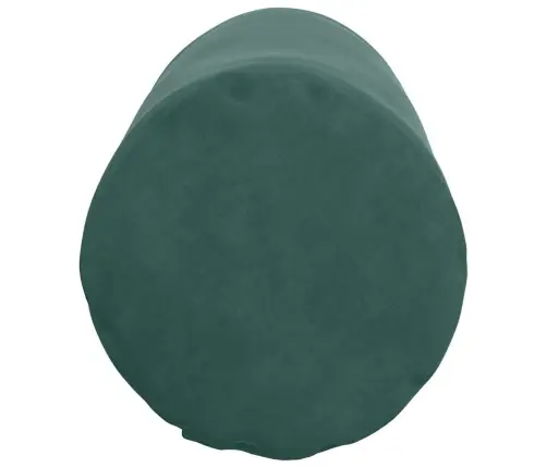 Spilveni 2 Pcs Tumši Zaļš Ø 25 X 70 Cm Korduroja Audums Vidaxl