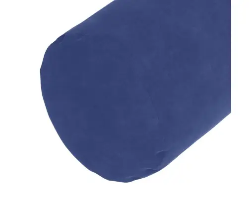 Spilveni 2 Pcs Policijas Zila Ø 25 X 70 Cm Korduroja Audums Vidaxl