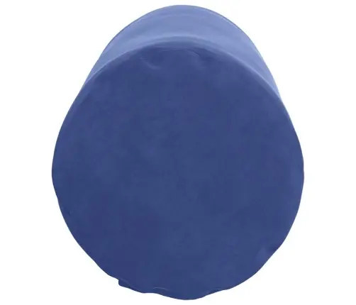 Spilveni 2 Pcs Policijas Zila Ø 25 X 70 Cm Korduroja Audums Vidaxl