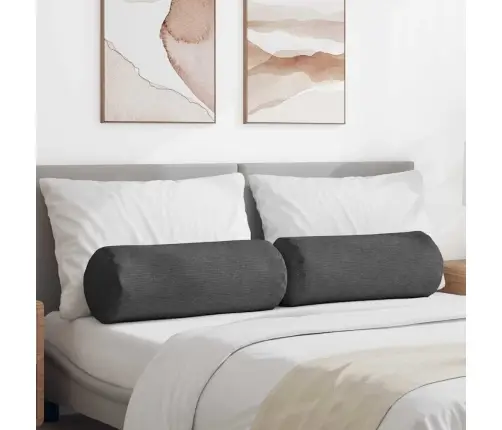 Padjad 2 Pcs Tumehall Ø 25 X 70 Cm Korter Kangas