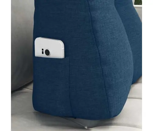 Seljatugi Padi Sinine 45 X 24 X 50 Cm Kangas