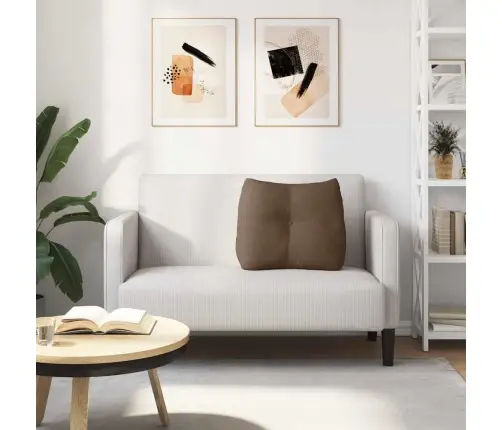 Seljatugi Padi Pruun 60 X 24 X 50 Cm Kangas