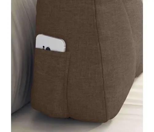 Seljatugi Padi Pruun 60 X 24 X 50 Cm Kangas