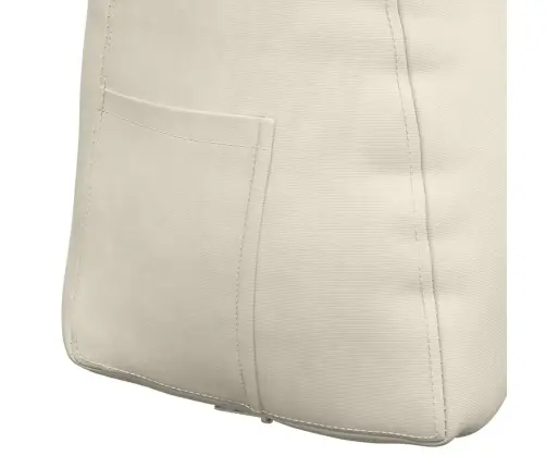 Apsaugos Pagalvė Kreminė 60 X 24 X 50 Cm Aksomas