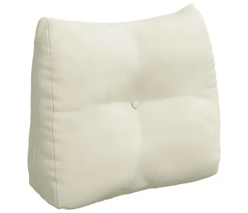 Apsaugos Pagalvė Kreminė 60 X 24 X 50 Cm Aksomas