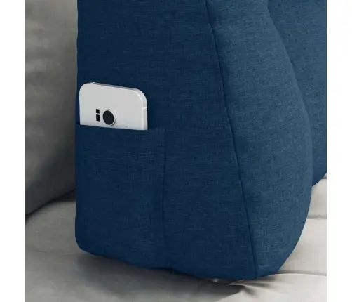 Seljatugi Padi Sinine 80 X 24 X 50 Cm Kangas