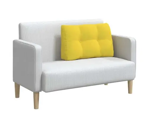 Apsaugos Pagalvė Šviesi Geltona 80 X 24 X 50 Cm Audinys