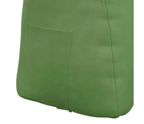 Atpakaļ Spilvens Gaiši Zaļa 80 X 24 X 50 Cm Samts Vidaxl