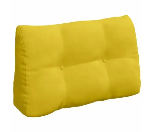 Seljatugi Padi Kollane 80 X 24 X 50 Cm Samet