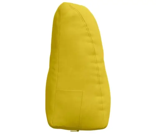 Seljatugi Padi Kollane 80 X 24 X 50 Cm Samet