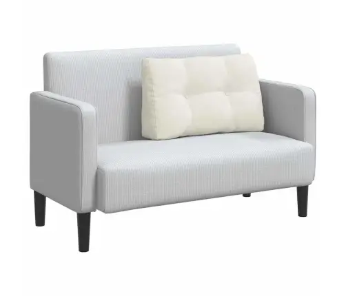 Atpakaļ Spilvens Krēmkrāsa 80 X 24 X 50 Cm Samts Vidaxl