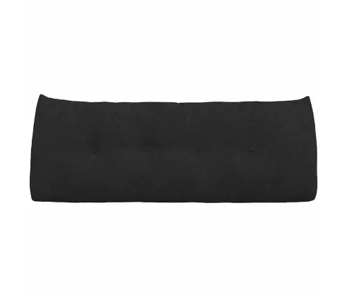 Seljatugi Padi Must 120 X 24 X 50 Cm Kangas