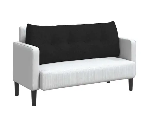 Seljatugi Padi Must 120 X 24 X 50 Cm Kangas