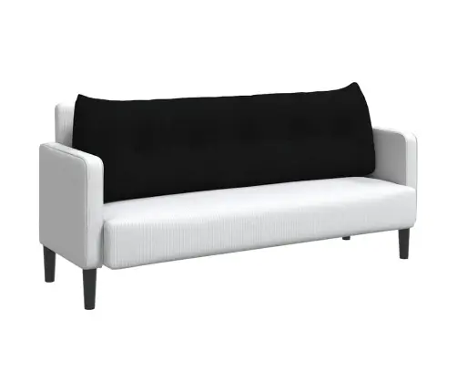 Seljatugi Padi Must 160 X 24 X 50 Cm Kangas