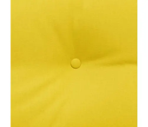 Atpakaļ Spilvens Gaiši Dzeltena 160 X 24 X 50 Cm Audums Vidaxl