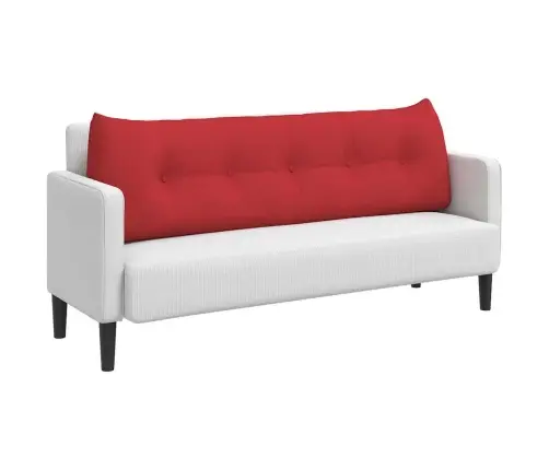 Seljatugi Padi Punane 160 X 24 X 50 Cm Kangas