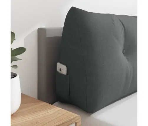 Apsaugos Pagalvė Tamsiai Pilka 180 X 24 X 50 Cm Audinys