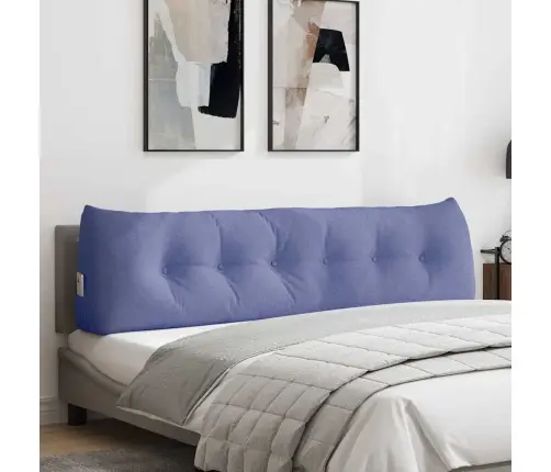 Seljatugi Padi Jeans Sinine 180 X 24 X 50 Cm Kangas