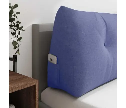 Seljatugi Padi Jeans Sinine 180 X 24 X 50 Cm Kangas