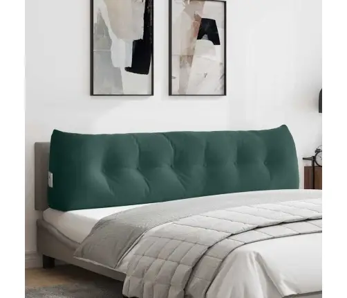Apsaugos Pagalvė Tamsiai Žalia 180 X 24 X 50 Cm Aksomas
