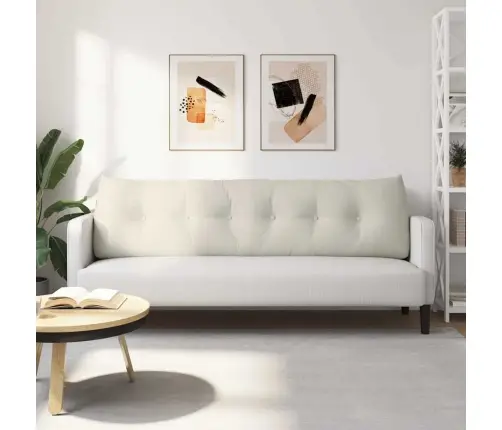 Apsaugos Pagalvė Kreminė 180 X 24 X 50 Cm Aksomas