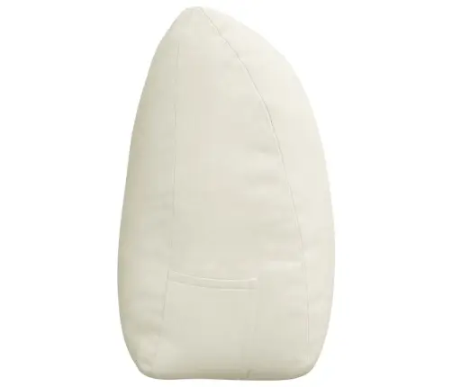 Apsaugos Pagalvė Kreminė 180 X 24 X 50 Cm Aksomas