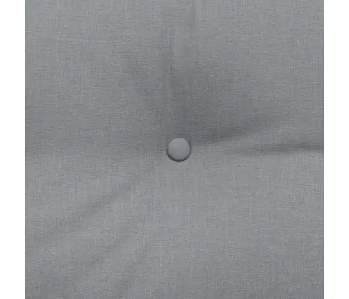 Atpakaļ Spilvens Gaiši Pelēks 200 X 24 X 50 Cm Audums Vidaxl