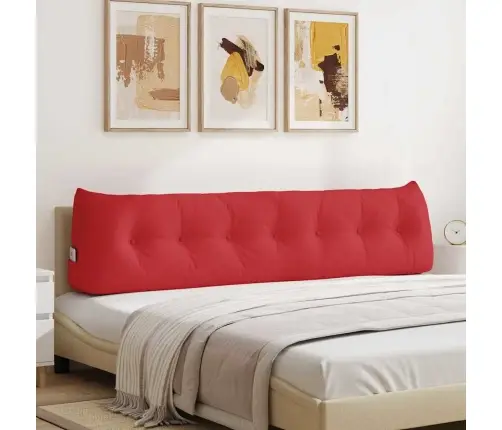 Seljatugi Padi Punane 200 X 24 X 50 Cm Kangas