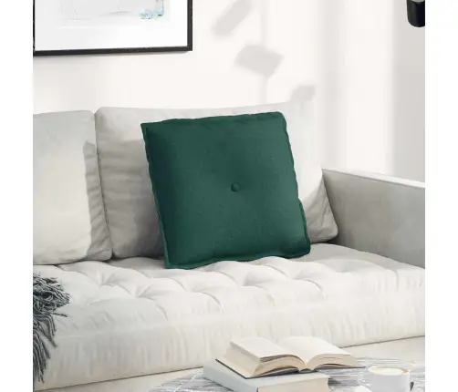 Apsaugos Pagalvė Tamsiai Žalia 50 X 19 X 45 Cm Audinys