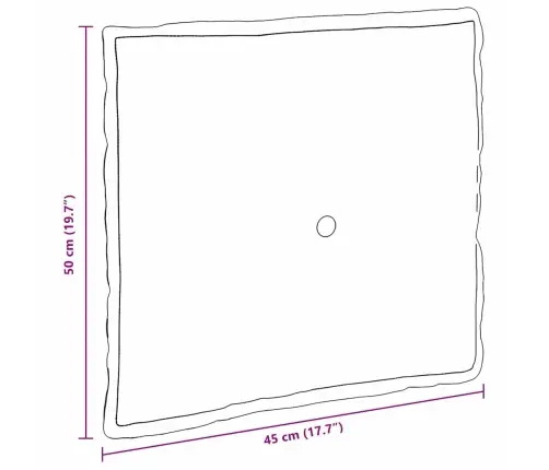 Apsaugos Pagalvė Tamsiai Žalia 50 X 19 X 45 Cm Audinys